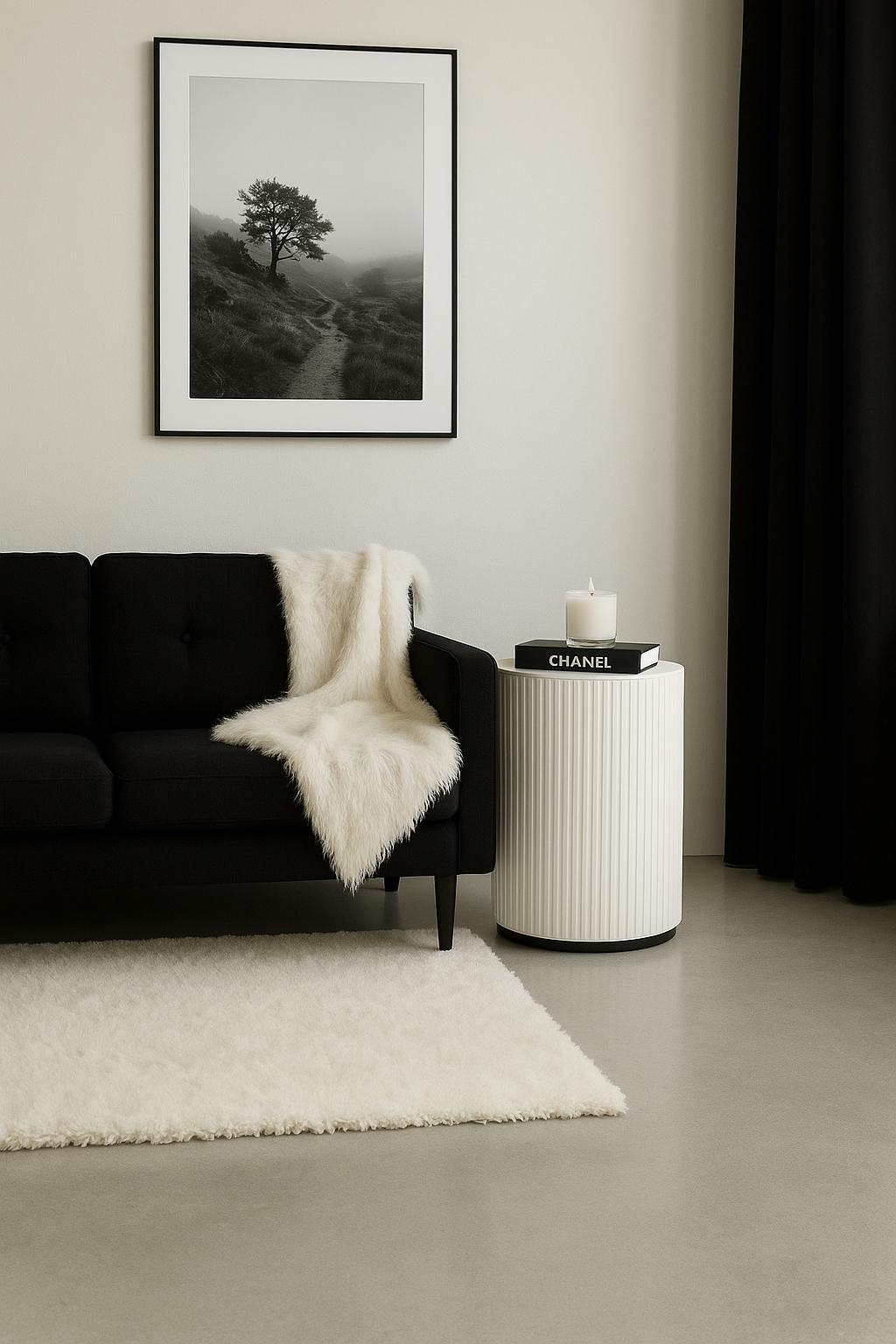 Cable Table White