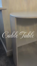 Cable Table Black